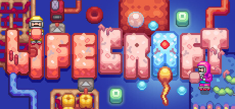 Lifecraft official Steam header artwork.